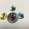 Vintage German Glass Squirrel Sew-On - 8 pieces - Image 2