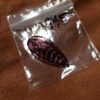 Vintage Amethyst Glass Leaf - 2 pieces - Image 2