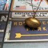 Vintage Football Pendant - 1 piece - Image 2