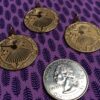 You Are Next Vintage Bridal Party charm pendants - 5 pieces - Image 3