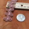 Light pink vintage Swiss lace - one 5 foot piece