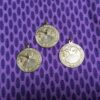 You Are Next Vintage Bridal Party charm pendants - 5 pieces