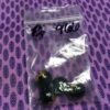 Smoky Quartz with black tortoise etching in gold - 8 Pieces - Image 2