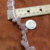 Light pink vintage Swiss lace - one 4 foot piece - Image 2