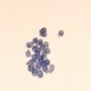 German vintage glass teardrop beads - 100 Pieces