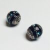 Black Embellagio Beads - 8 Pieces