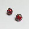Red Embellagio Beads - 8 Pieces