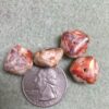 Vintage Austrian beads with Picasso finish - 16 Pieces - Image 3