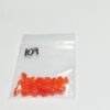 German Vintage Glass Teardrop Beads - 100 Pieces - Image 3