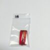 Padparadscha color lampwork Foiled Glass Bead - 4 pieces - Image 3