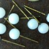 Vintage German glass 7MM  Headpin - 50 Pieces - Image 3