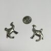 Cast White Metal Camel Pendants - 8 Pieces - Image 2