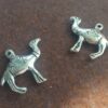 Cast White Metal Camel Pendants - 8 Pieces - Image 4