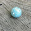 Blue vintage German Hubble w Turquoise Matrix - 2 Pieces