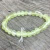 Pale Green Textured Glass Beads - 108 Pieces - Image 2