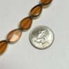 Vintage German Glass Beads 22K Gold Edging - 12 Pieces - Image 2