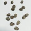 Hand Cut Glass Drops in Grey - 32 Pieces