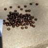 Japanese 11/0 Seed beads in gold lined brown color - 17 Grams