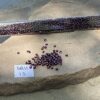 Japanese 11/0 seed beads in silver lined eggplant color - 17 Grams - Image 2