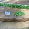 Japanese 11/0 seed beads in silver lined light green color - 17 Grams - Image 2