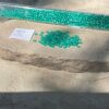 Japanese 11/0 seed beads in silver lined turquoise color - 17 grams - Image 2