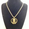 Vintage Gold Plated Rolls Royce Medallion - Image 2