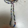 One dozen strands  mixed colors 4-6mm India glass millifiori tiny round beads. So cute!! - Image 2