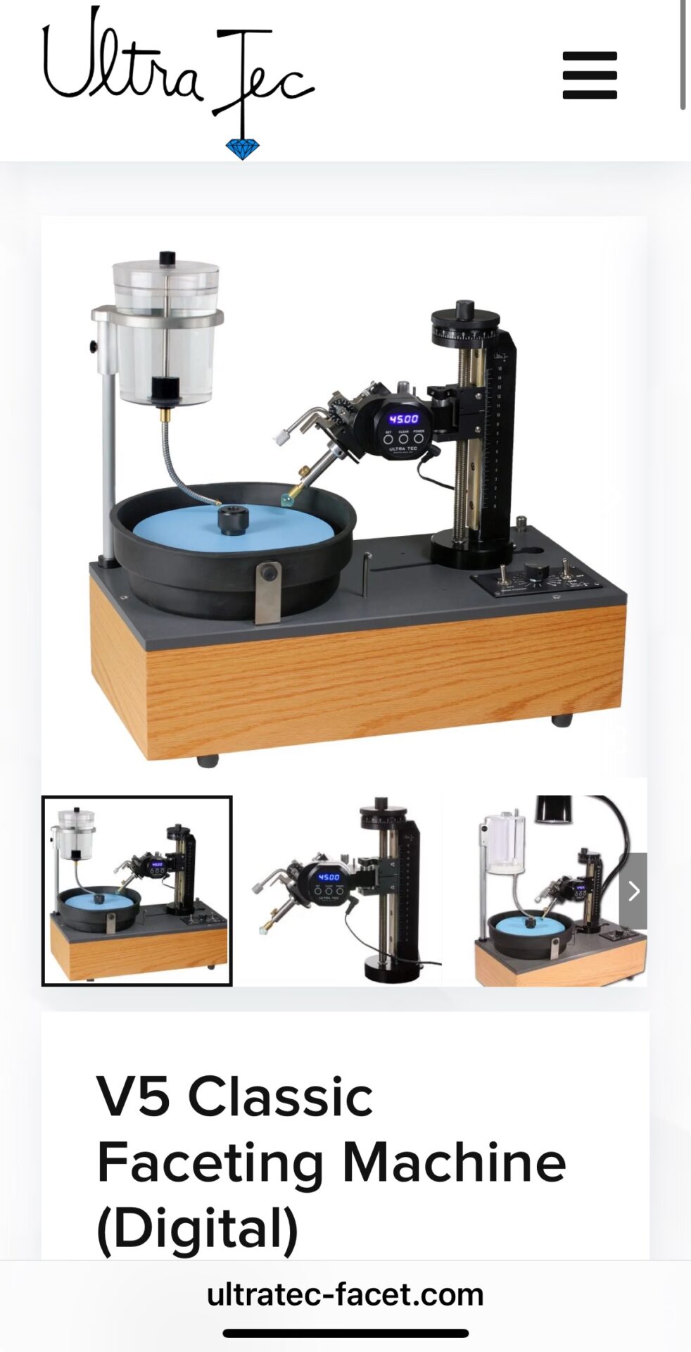 V5 right hand with lamp and standard fixture for George Paulou only