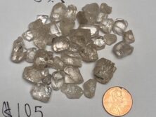 TA5 topaz facet rough 57.6 grams med size