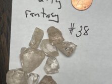 TA7 topaz facet rough for fantasy