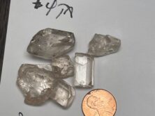 TA4 topaz facet rough 36.8 grams