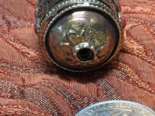 Buddhist prayer wheel bead