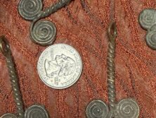 Ghana brass old pendant fertility